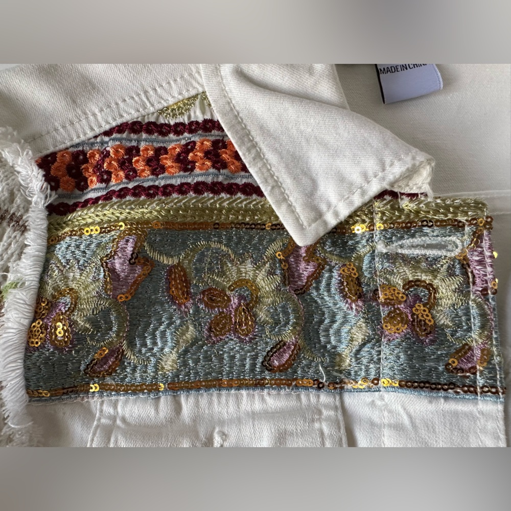 Desigual Multicolor Floral Jean Jacket - Picture 10 of 10